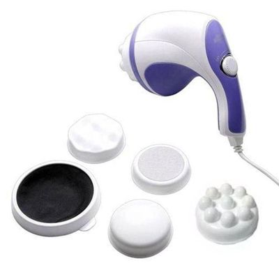 Drenagem Linfatica Massageador Eletrico Portatil Roxo 110V