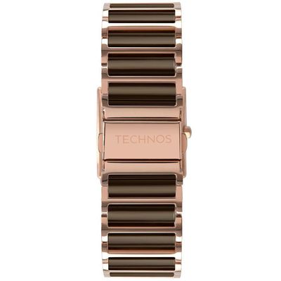 Relógio Technos Feminino Ceramic-saphire Rosé - Gn10az-1m Gn10az-1m
