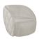 Poltrona Decorativa Para Sala 90cm Tressê Zion M22 Boucle Branco - Mpozenato