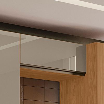 Armario Aereo Basculante 1p Vidro 80 Cm Maxxi G770 Kappesberg Canela