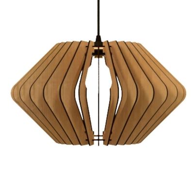 Luminária Teto Tipo Pendente Vinci Mdf - Completa Mdf Cru