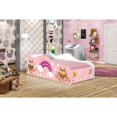 Mini Cama Fun Corujinhas E Borboletas