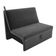 Sofá Cama Para Descanso Galway Suede Cinza