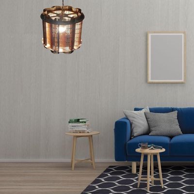 Luminária Teto Tipo Pendente Pandora Mdf - Completa Mdf Cru