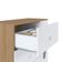 Gaveteiro 1 Porta Manchester Branco Almendra