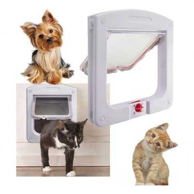 Porta De Passagem Para Pet 4 Em 1 Pet Door Cachorro Gato