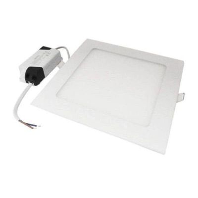 Kit 2 Painel Led Quadrado De Embutir 12w 6500k Bivolt Foxlux