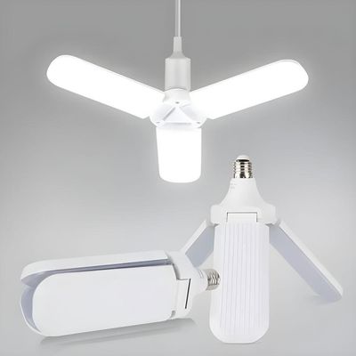 Lâmpada Led De Pétala 45w Branco Potente E Econômica E Com Design Moderno, Soquete E27 E Alimentação Bivolt