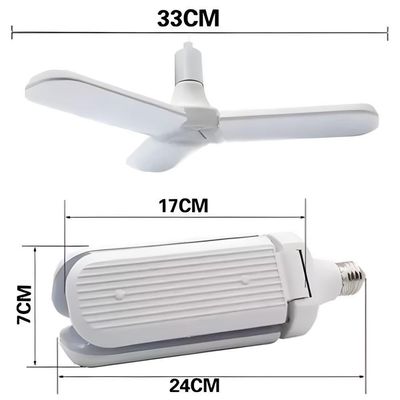 Lâmpada Led De Pétala 45w Branco Potente E Econômica E Com Design Moderno, Soquete E27 E Alimentação Bivolt