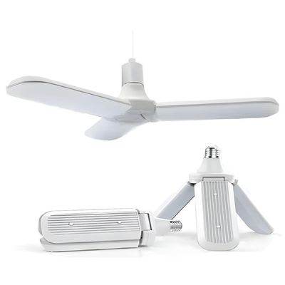 Lâmpada Led De Pétala 45w Branco Potente E Econômica E Com Design Moderno, Soquete E27 E Alimentação Bivolt