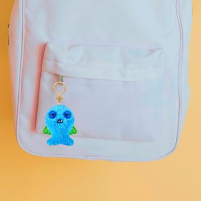 Chaveiro de Pelúcia Fuggler Key Rings 13cm - Azul