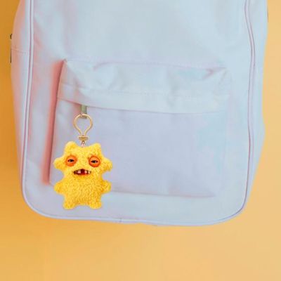 Chaveiro de Pelúcia Fuggler Key Rings 13cm - Amarelo