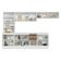 Armário De Cozinha Completa 100% Mdf 300 Cm Smart Madesa 04 Branco/rustic/crema