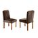 Conjunto Sala De Jantar Lisboa 4 Lugares Mesa E Cadeiras Moveis Mix Mel Com Off-white Marrom Burguês