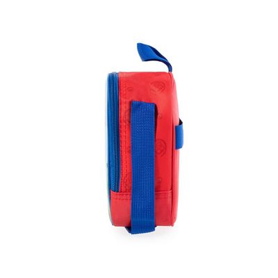 Lancheira Escolar Masculina Mario U / Vermelho