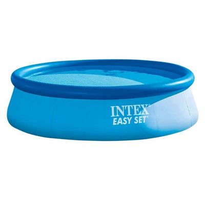 Piscina Inflável Easy Set Litros Com Bomba De Encher Intex
