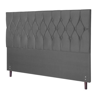 Cabeceira Ram 1500 Chumbo Estofada Para Cama Box Casal King Size 195cm Quarto Luxo