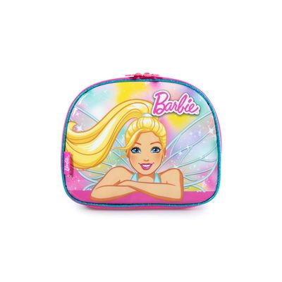 Lancheira Escolar Feminina Barbie Premium Rosa U / Verde