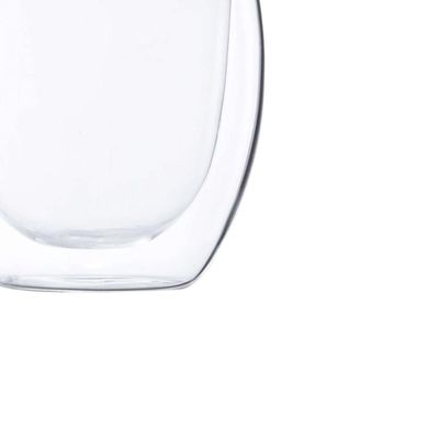 Jogo de copos parede dupla em vidro Maxwell & Williams Blend 250ml 2 peças