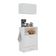 Kit Armário De Cozinha Aéreo 62,5cm Com Balcão Multiuso Multimóveis Mp5063 Branco