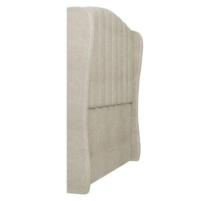 Cabeceira Casal Queen Cama 160cm Glenda I02 Bouclê Bege - Mpozenato
