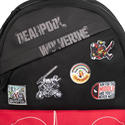 Mochila Deadpool e Wolverine Vermelha U / Vermelho