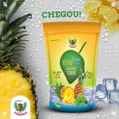 Erva-Mate Para Tererê Abacaxi E Menta 250g Ximango Ximaice