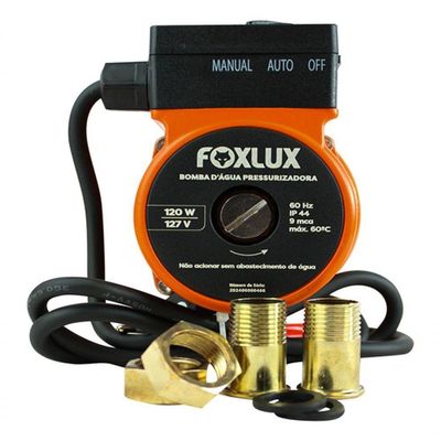 Bomba D'água Pressurizadora 127v 120w Foxlux