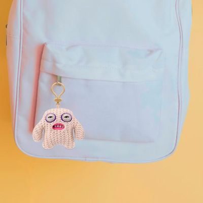 Chaveiro de Pelúcia Fuggler Key Rings 13cm - Bege