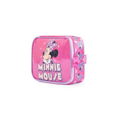 Estojo Escolar Feminino Minnie - Grande Rosa U / Rosa