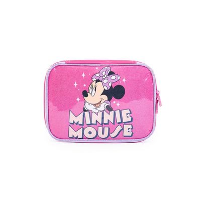 Estojo Escolar Feminino Minnie - Grande Rosa U / Rosa