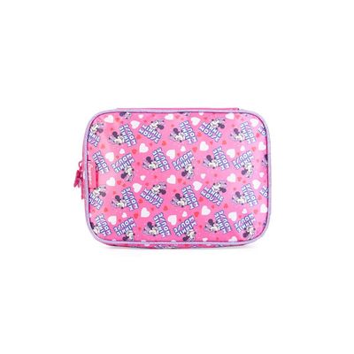 Estojo Escolar Feminino Minnie - Grande Rosa U / Rosa