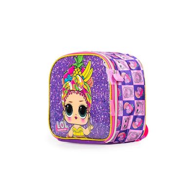 Lancheira Escolar Infantil Feminina LOL Premium Roxa U / Roxo
