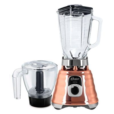 Kit Oster New Osterizer Liquidificador E Base Processadora Cobre 110V