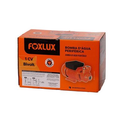 Bomba D'água Periférica 1 Cv Bivolt Foxlux