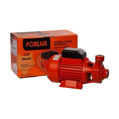 Bomba D'água Periférica 1 Cv Bivolt Foxlux
