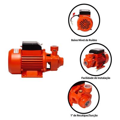 Bomba D'água Periférica 1 Cv Bivolt Foxlux