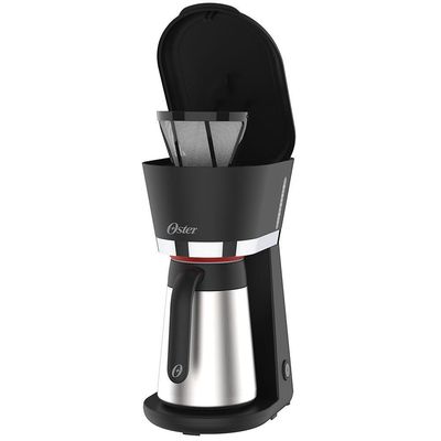 Cafeteira Oster Black Com Jarra Térmica Inox 0,7L 110V
