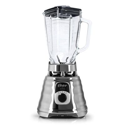 Kit Liquidificador New Osterizer Chrome E Máquina De Waffle Oster 110V