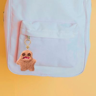 Chaveiro de Pelúcia Fuggler Key Rings 13cm - Castanho