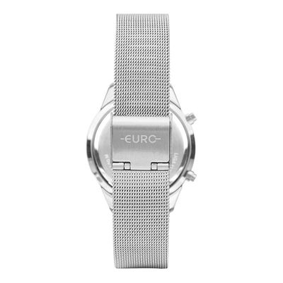Relógio Euro Feminino Fashion Fit Reflexos Prata - Euds8054ag-4k Euds8054ag-4k