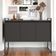 Aparador Buffet Industrial Turquia Preto Onix