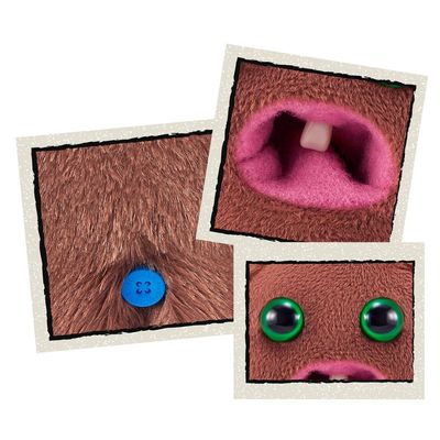 Mini Pelúcia Fuggler Baby Fugg 9cm - Hedge Grog