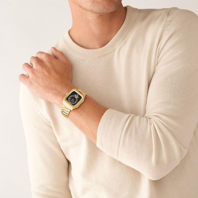 Relógio Fossil Masculino Inscription Dourado - Me3239-1dn Me3239-1dn
