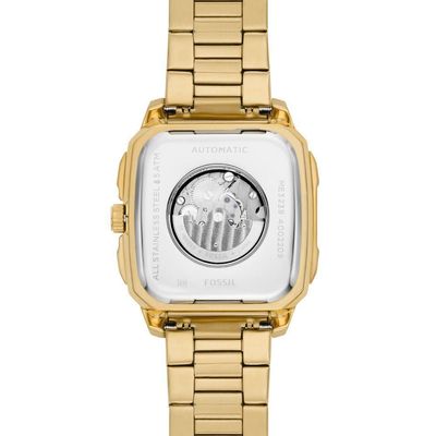 Relógio Fossil Masculino Inscription Dourado - Me3239-1dn Me3239-1dn