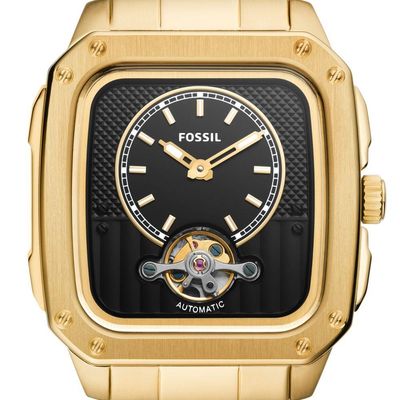Relógio Fossil Masculino Inscription Dourado - Me3239-1dn Me3239-1dn