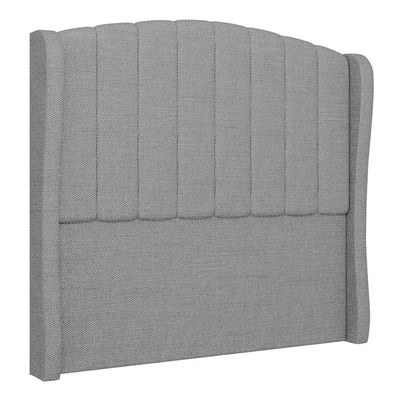 Cabeceira Casal Cama 140cm Glenda I02 Linho Cinza - Mpozenato