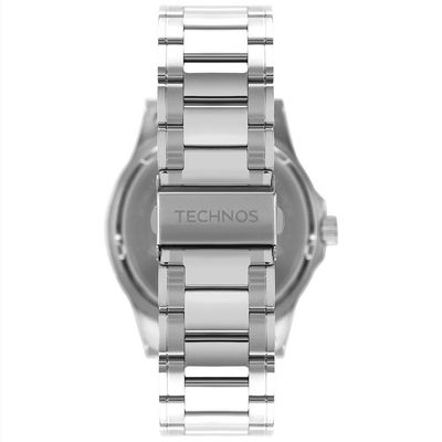 Relógio Technos Masculino Racer Prata - 2115kne/1b 2115kne/1b