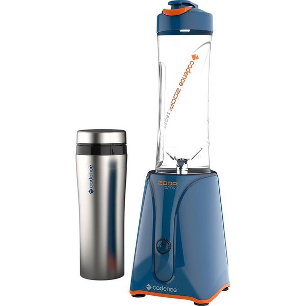 Blender Zoop Sport Inox Cadence Com 2 Jarras 220V Blender Zoop Sport Inox Cadence Com 2 Jarras 220V