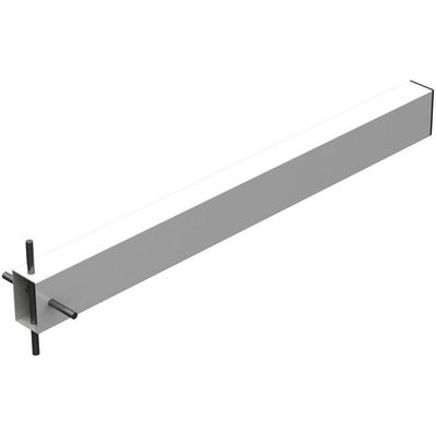 4 Suportes Pia Chumbar Bancada Mesa 50 Cm - Branco